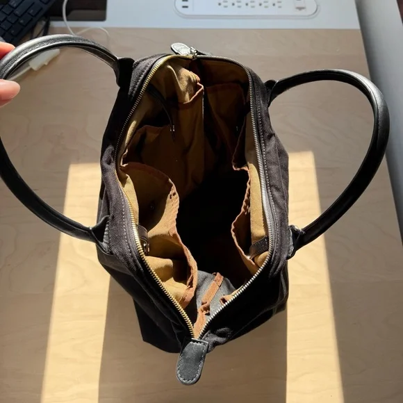 Want Black canvas Tote Bag - Picture 2 of 8